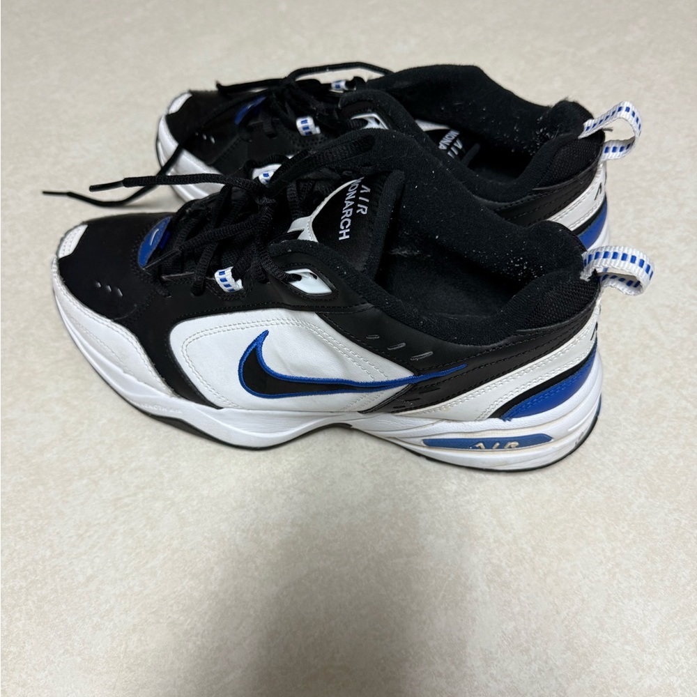 Nike Black and White Sneakers with Sporty Design